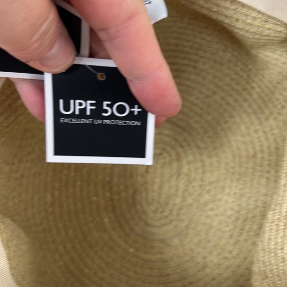 NWT Nine West Sun Hat Sz OS SPF 50 Plus - Picture 7 of 7